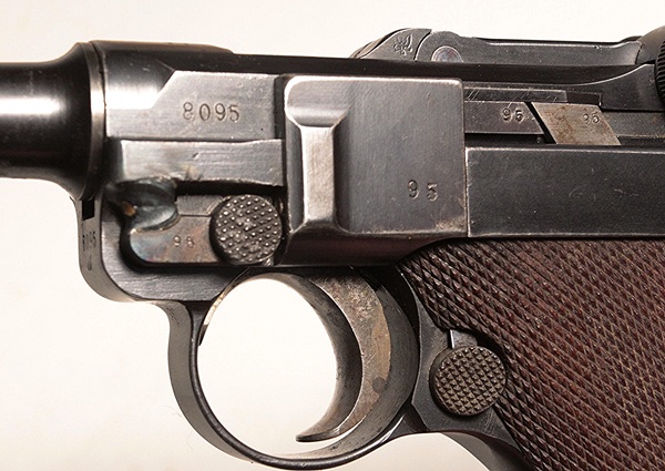 Luger P08 1916 with holster - Image 7