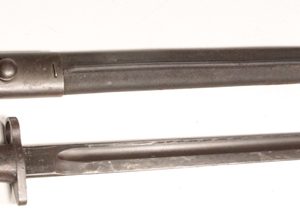 Pattern 1907 Australian Lithgow 1918 bayonet with double seam scabbard