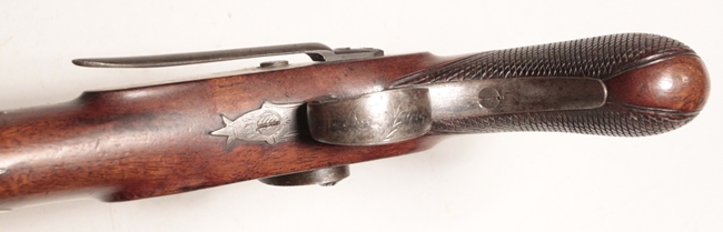 Pair Percussion Pistols Warmingham - Image 4