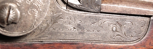 Pair Percussion Pistols Warmingham - Image 6