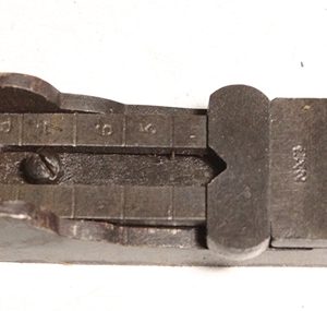 Snider Enfield rear sight