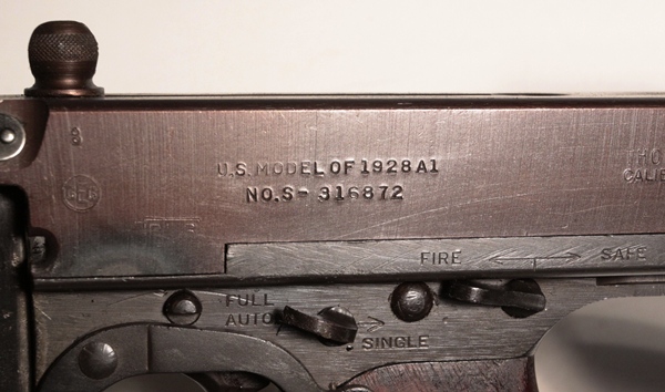 Thompson 1928A1 Savage Arms - Image 3