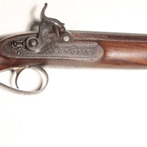 Percussion Traveler’s pistol by Reeves Greaves & Co.