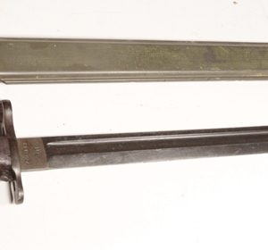 US 1905 bayonet with USN plastic scabbard