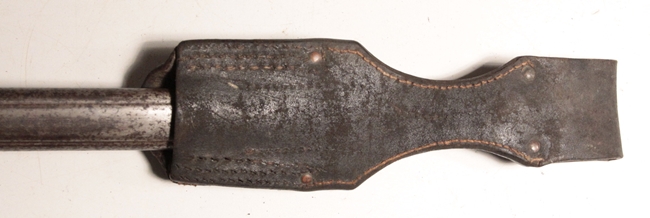 German 1898 n/A bayonet steel scabbard and frog - Image 10