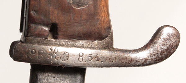 German 1898 n/A bayonet steel scabbard and frog - Image 4