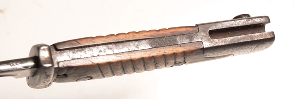 German 1898 n/A bayonet steel scabbard and frog - Image 7