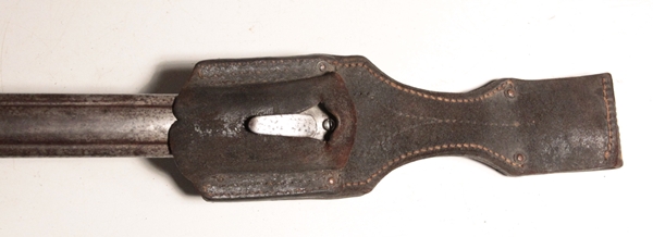 German 1898 n/A bayonet steel scabbard and frog - Image 9