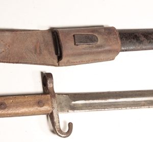 Austrian 1895 NCO bayonet with frog