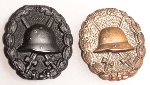 German WW1 wound badges (2)