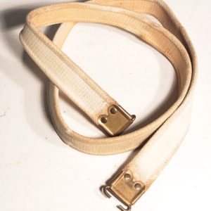 Lee Enfield web sling parade white